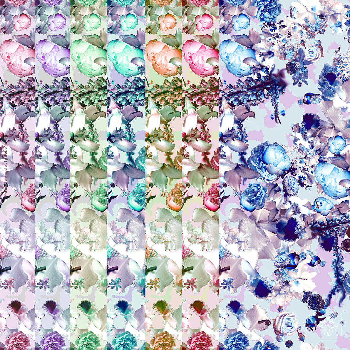 Peony Summer Flowers 230225A Seamless Pattern