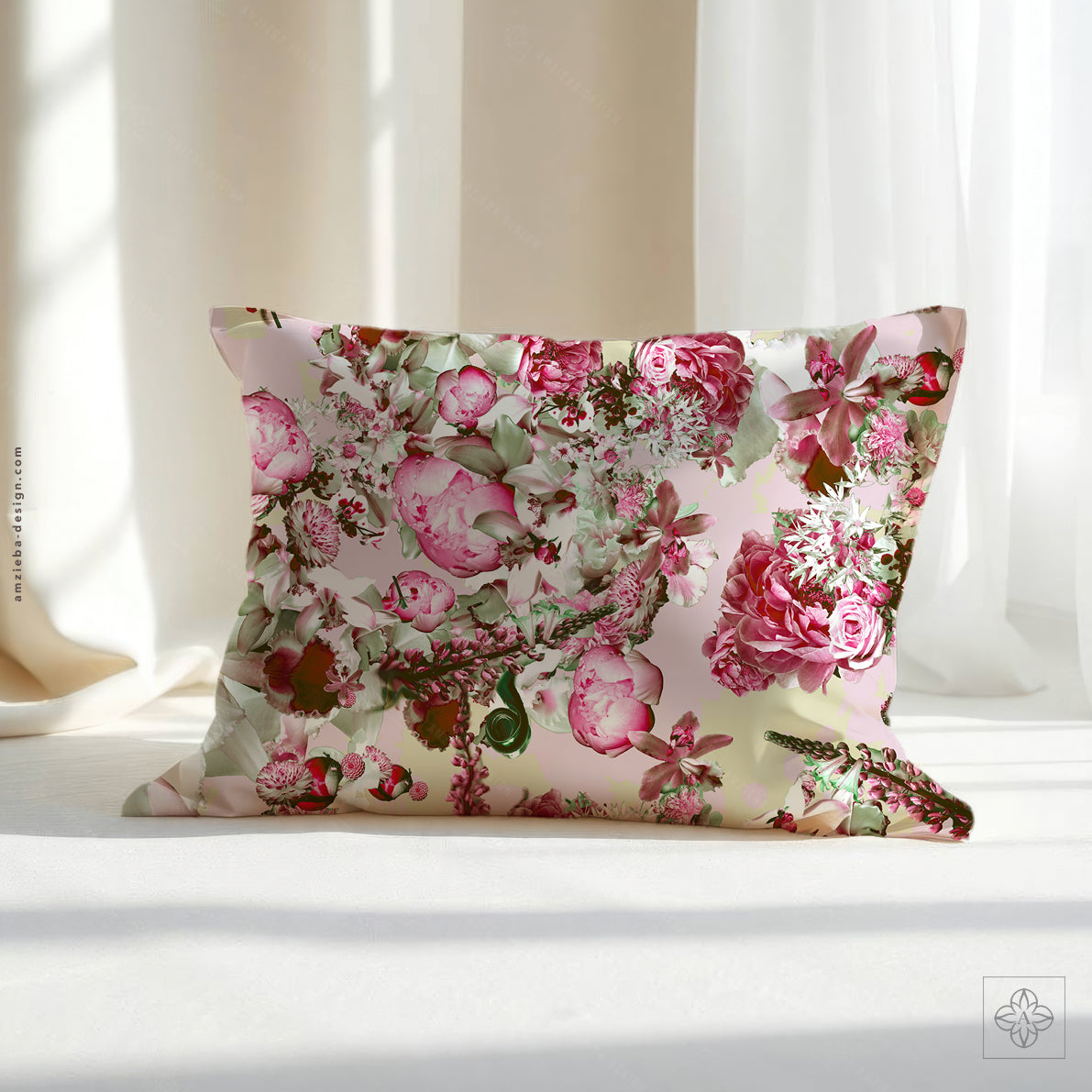 Peony Summer Flowers 230225A Seamless Pattern