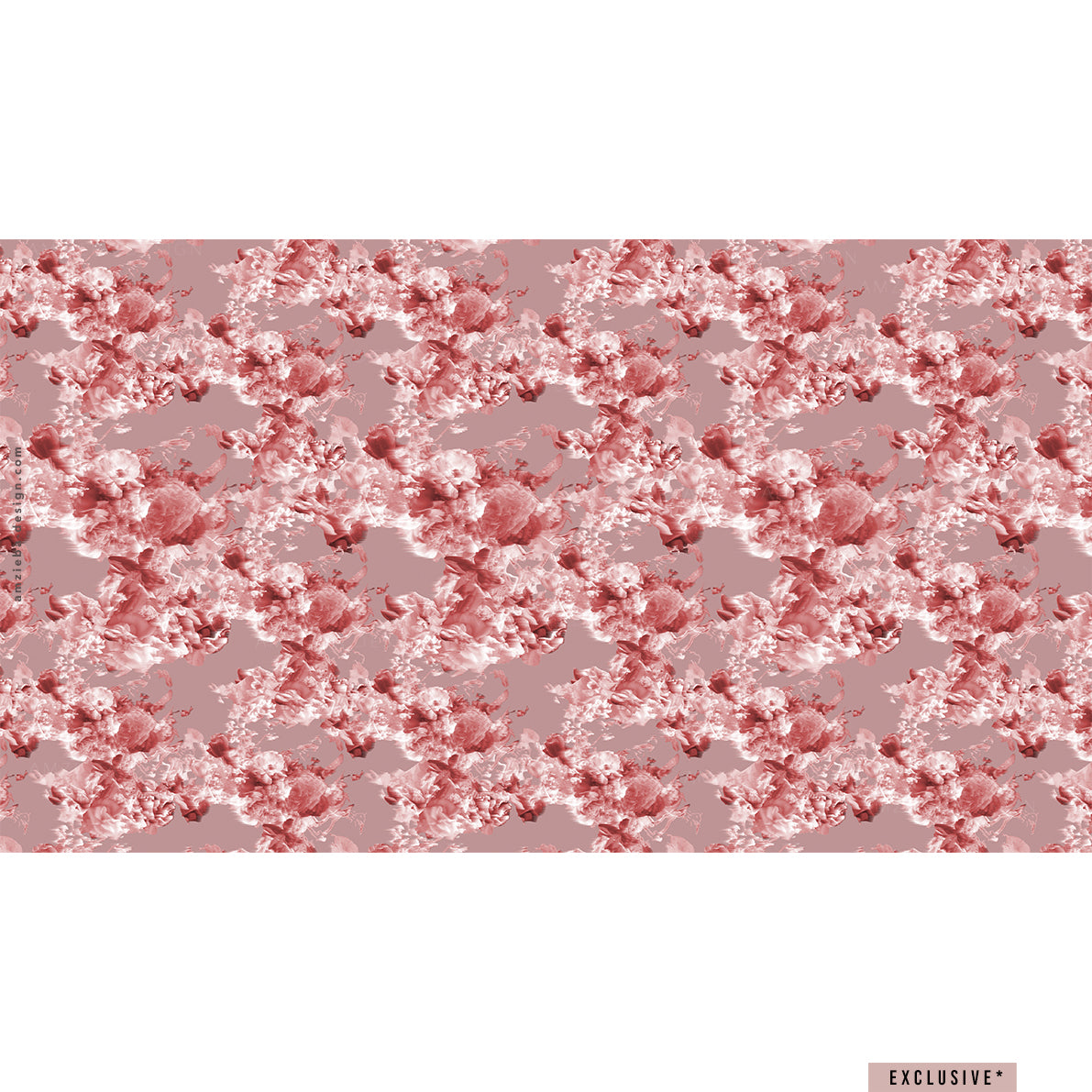 EXCLUSIVE Roses Bouquets Distorted 130225A Seamless Pattern