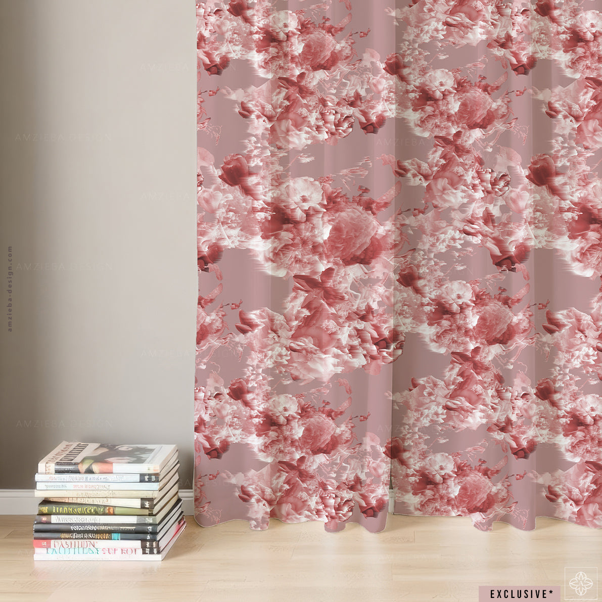 EXCLUSIVE Roses Bouquets Distorted 130225A Seamless Pattern