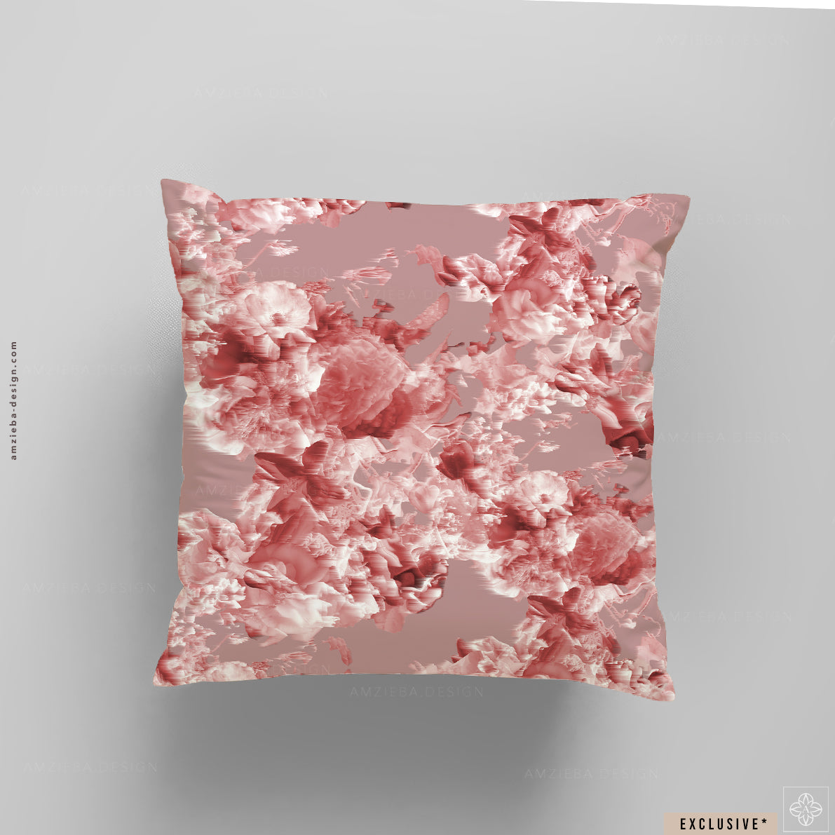 EXCLUSIVE Roses Bouquets Distorted 130225A Seamless Pattern