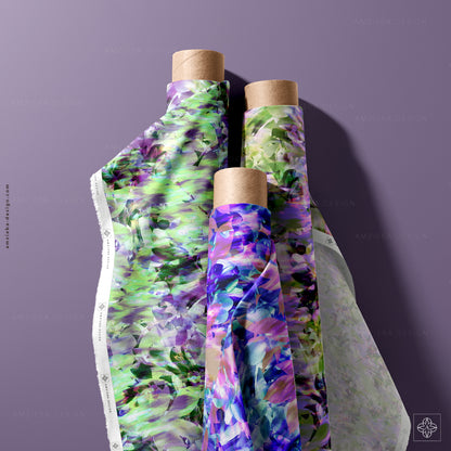 Spring Green Abstract 210125A Seamless Pattern