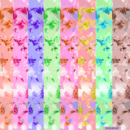 EXCLUSIVE Abstract Floral 140225A Seamless Pattern