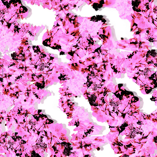 Abstract Floral Peony 090225v2A Seamless Pattern