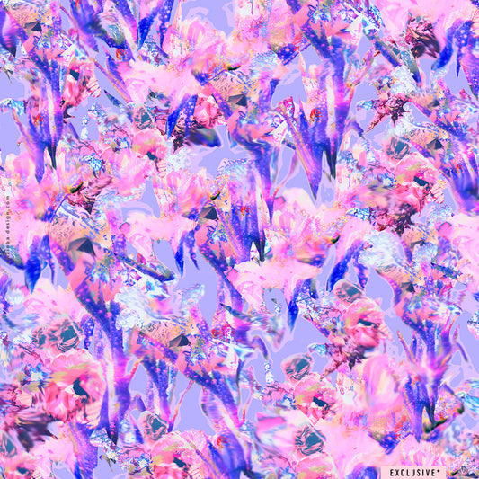 EXCLUSIVE Abstract Floral Activewear 090225A Seamless Pattern