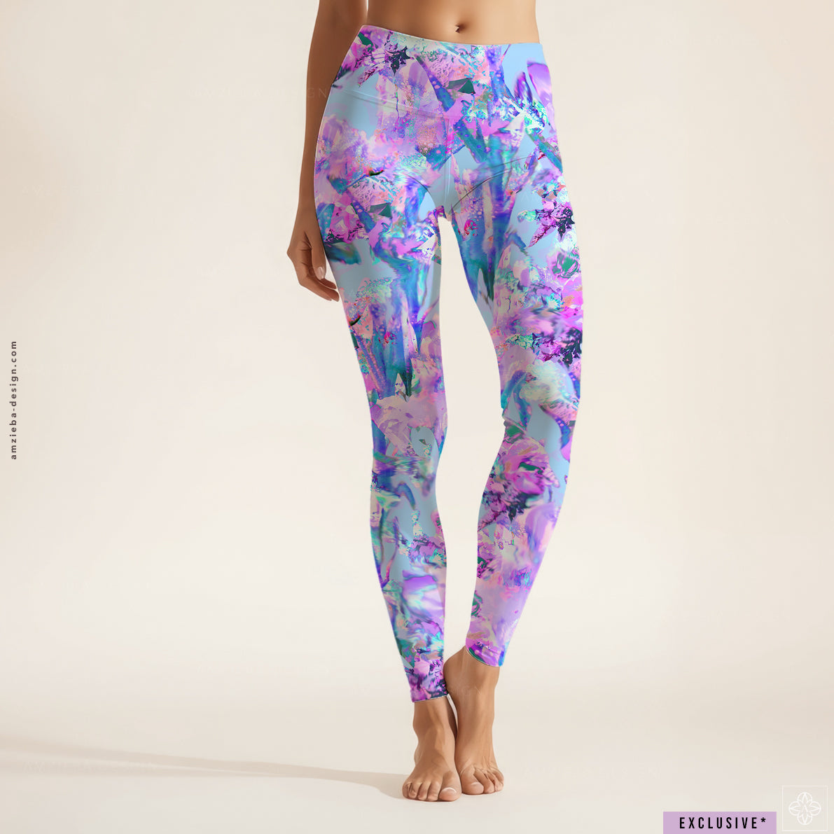 EXCLUSIVE Abstract Floral Activewear 090225A Seamless Pattern