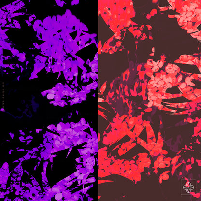 Abstract Hydrangea 300125A Seamless Pattern