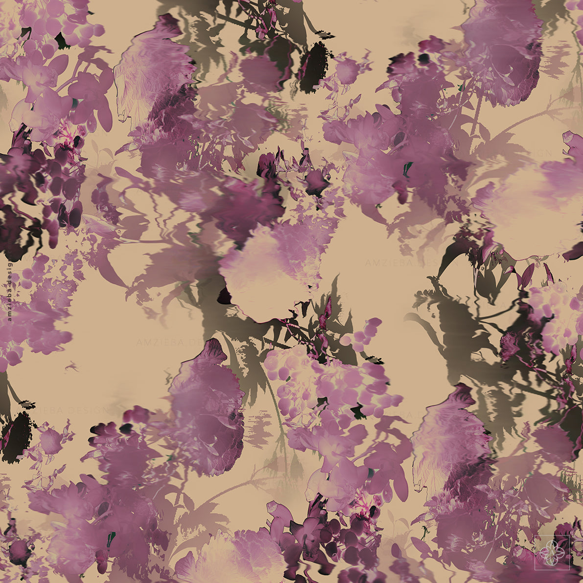 Abstract Nature 250125A Seamless Pattern
