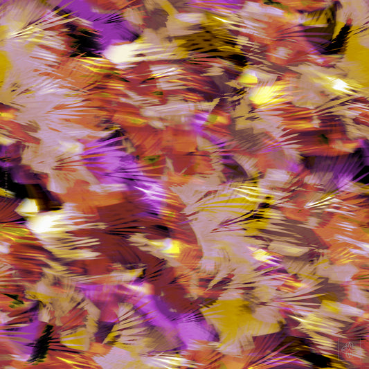Abstract Palms 280125A Seamless Pattern