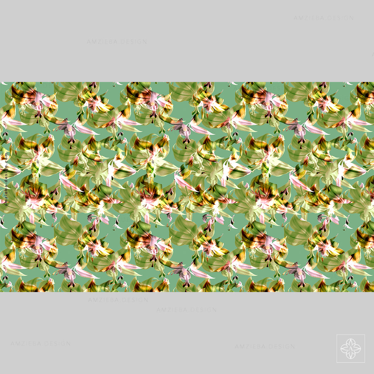 Bright Orchid 190125v2A Seamless Pattern
