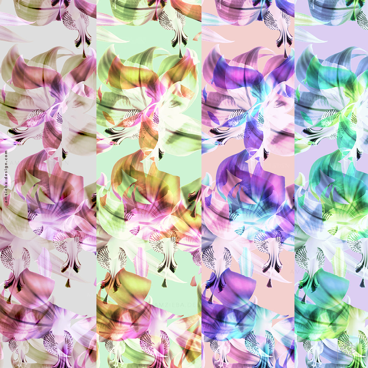 Bright Orchid 190125A Seamless Pattern