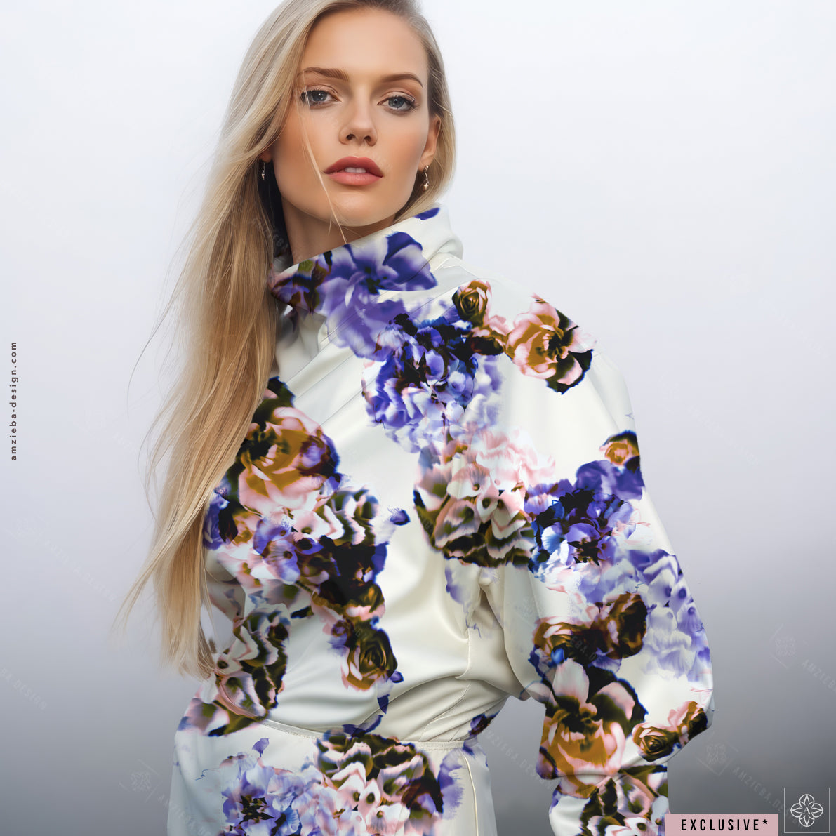 EXCLUSIVE Dezent Flowers 180225A Seamless Pattern