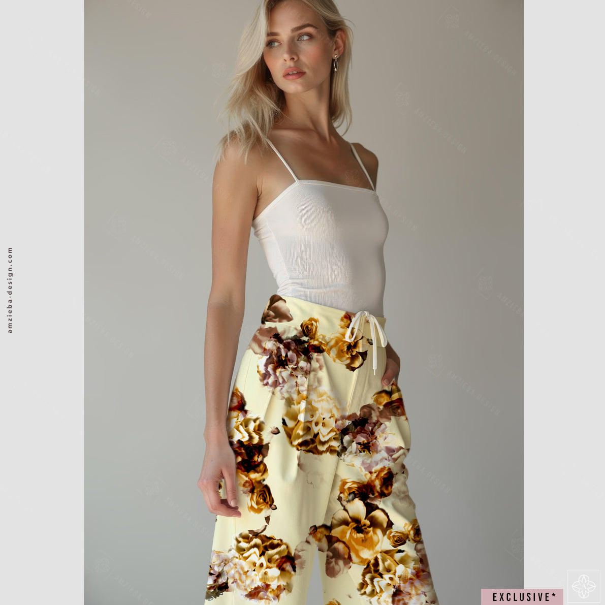 EXCLUSIVE Dezent Flowers 180225A Seamless Pattern