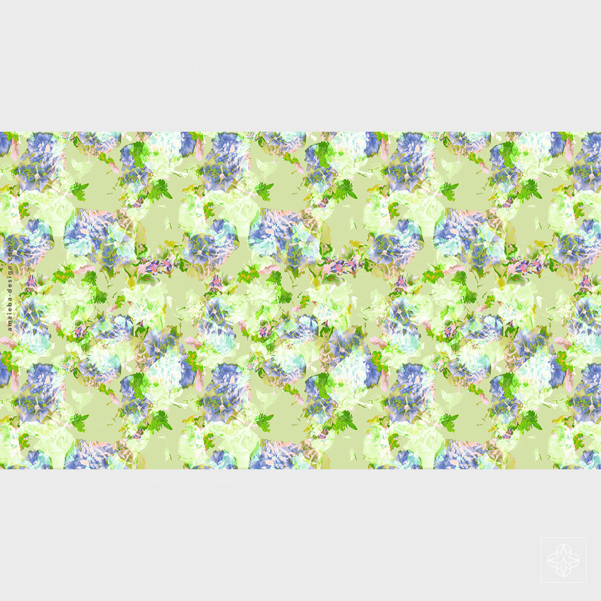 Flowers Blurred 060225A Seamless Pattern