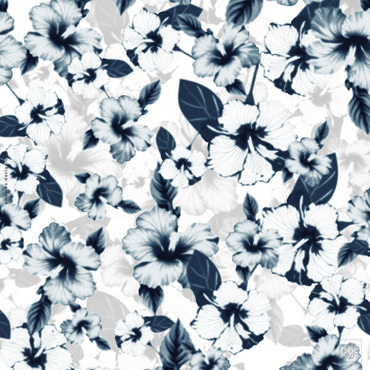 Hibiscus 150125A Seamless Pattern