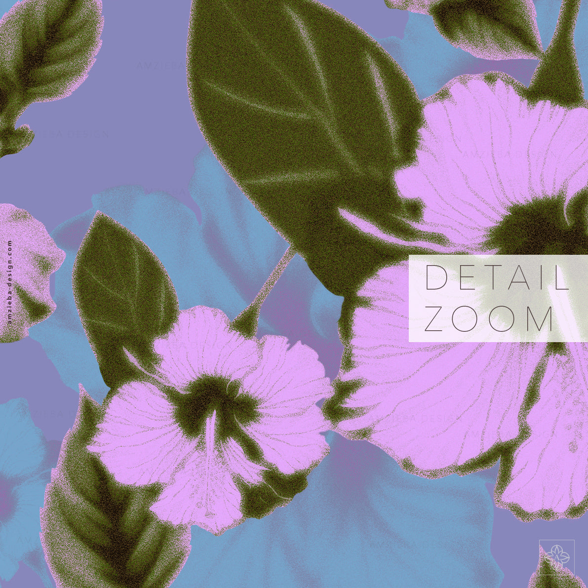 Hibiscus 150125A Seamless Pattern