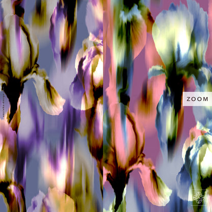 Iris 120125v2A Seamless Pattern