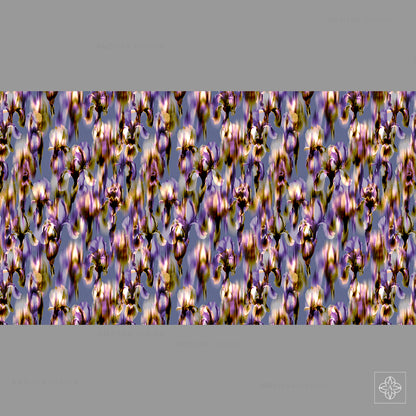 Iris 120125v2A Seamless Pattern