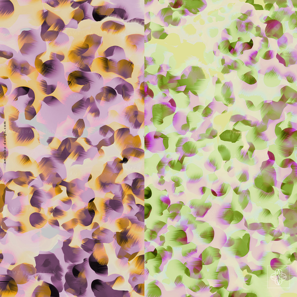Leopardskin Smooth 020125A Seamless Pattern