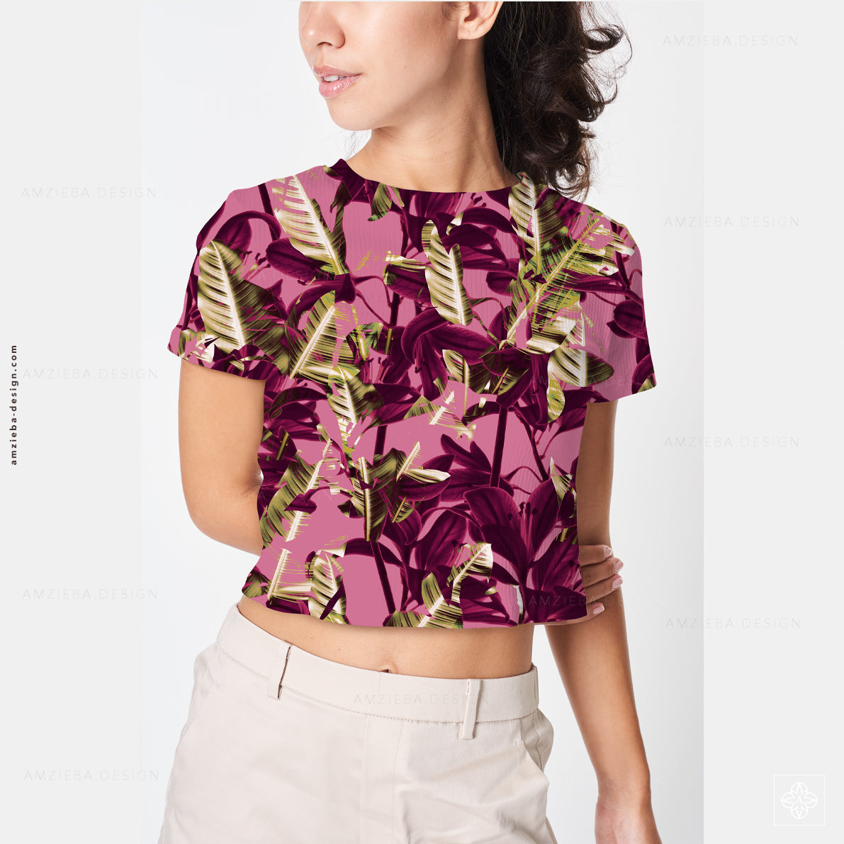 Lily Exotic 200125A Seamless Pattern