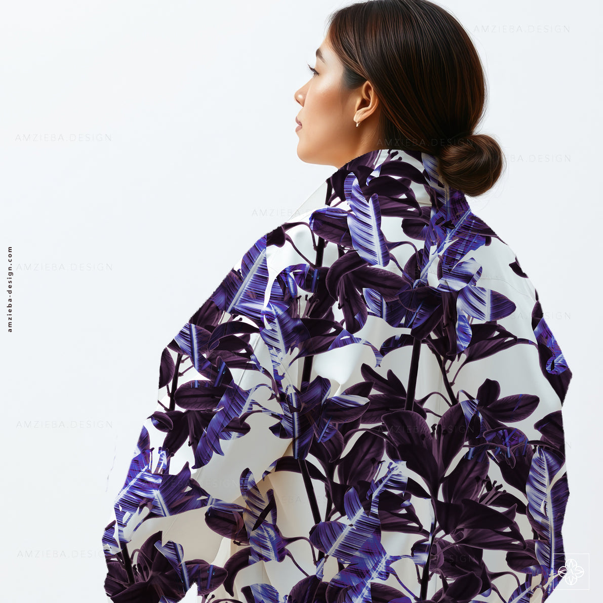 Lily Exotic 200125A Seamless Pattern