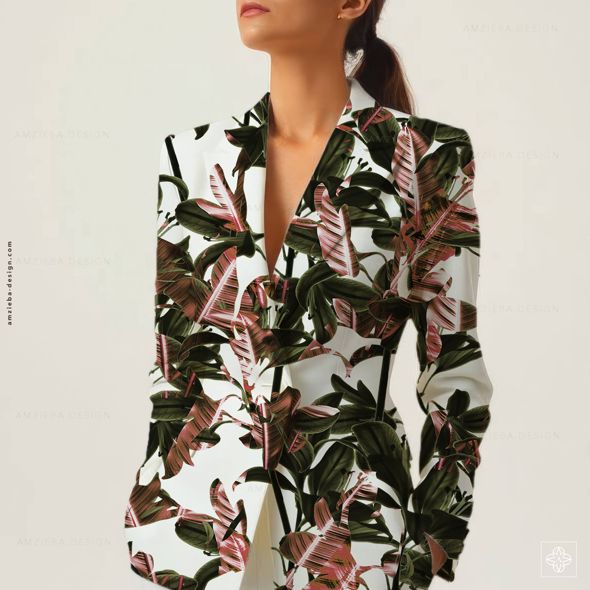 Lily Exotic 200125A Seamless Pattern