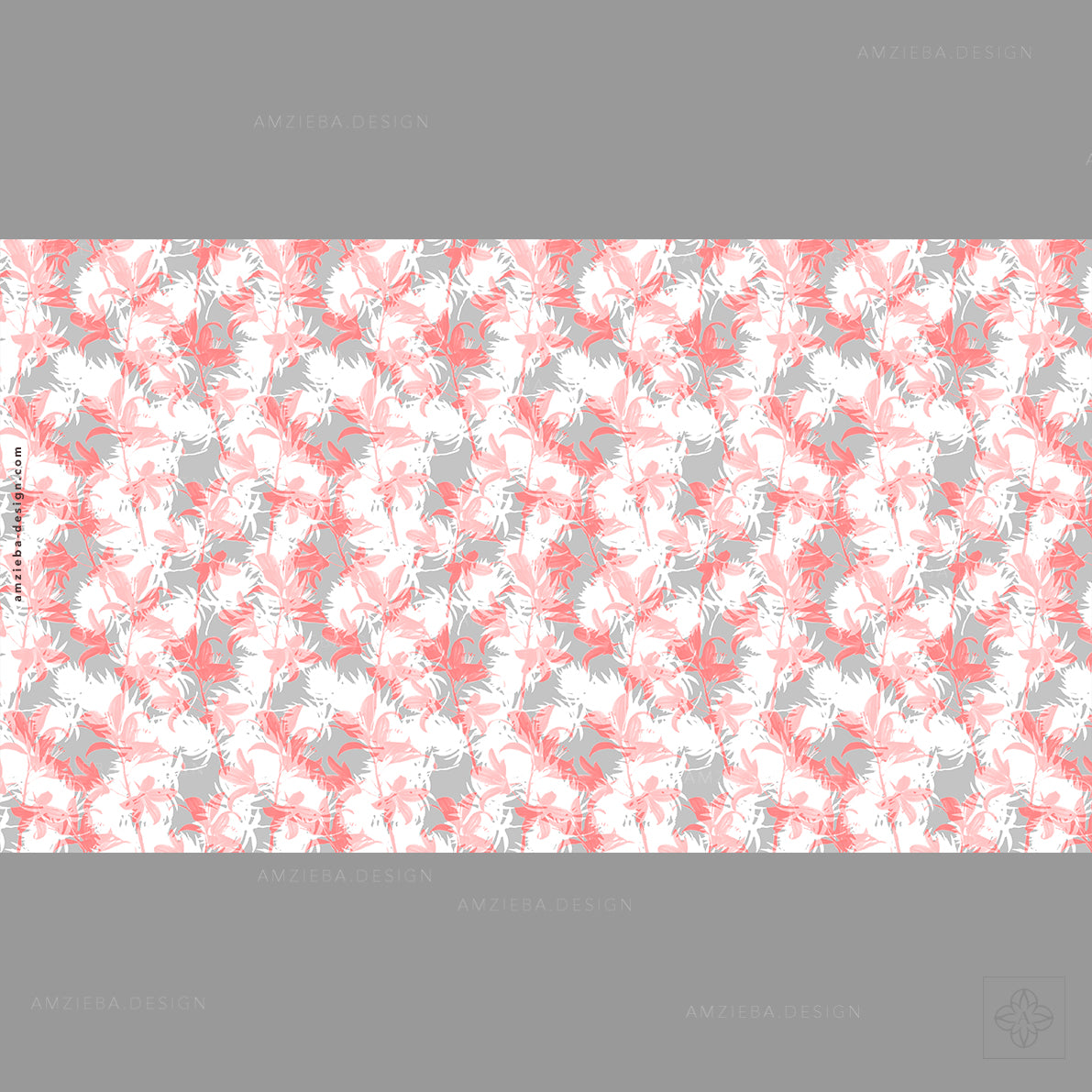 Lily Flowers 020225A Seamless Pattern