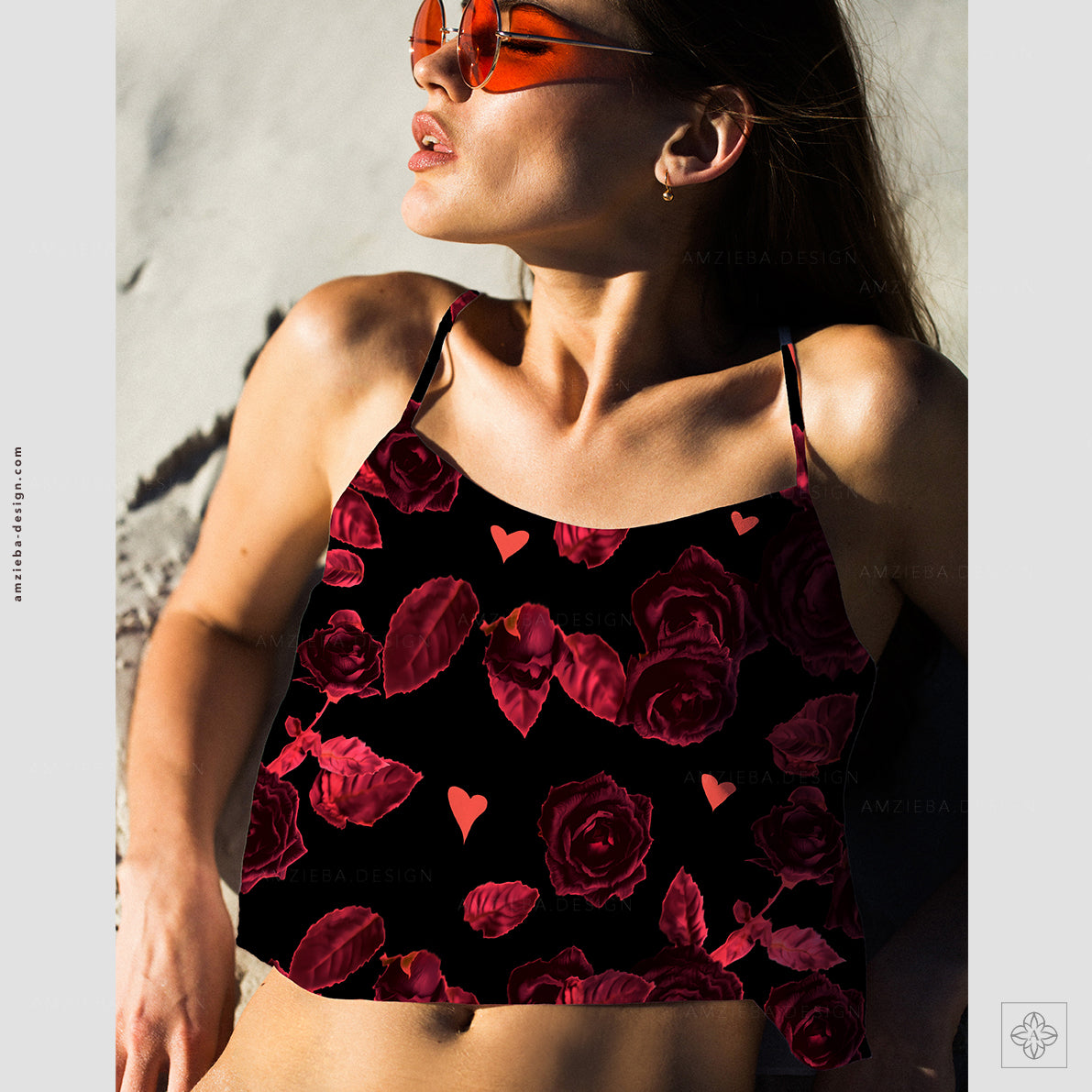 Love and Roses 170125A Seamless Pattern