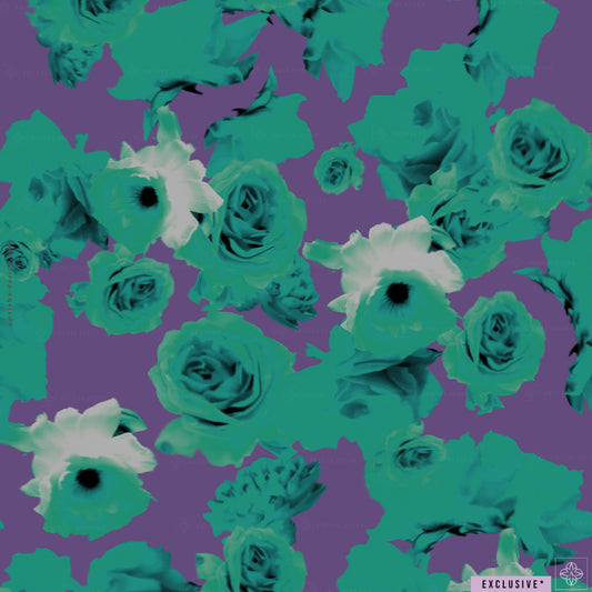 EXCLUSIVE Mono Flowers 140225v2A Seamless Pattern