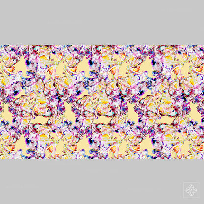 Orchid and Fruits 070225A Seamless Pattern
