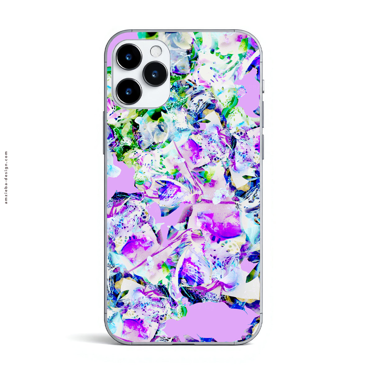 Orchid and Fruits 070225A Seamless Pattern