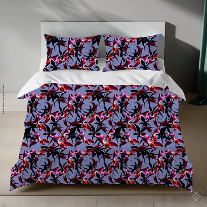 Orchid and Shadow 260125A Seamless Pattern