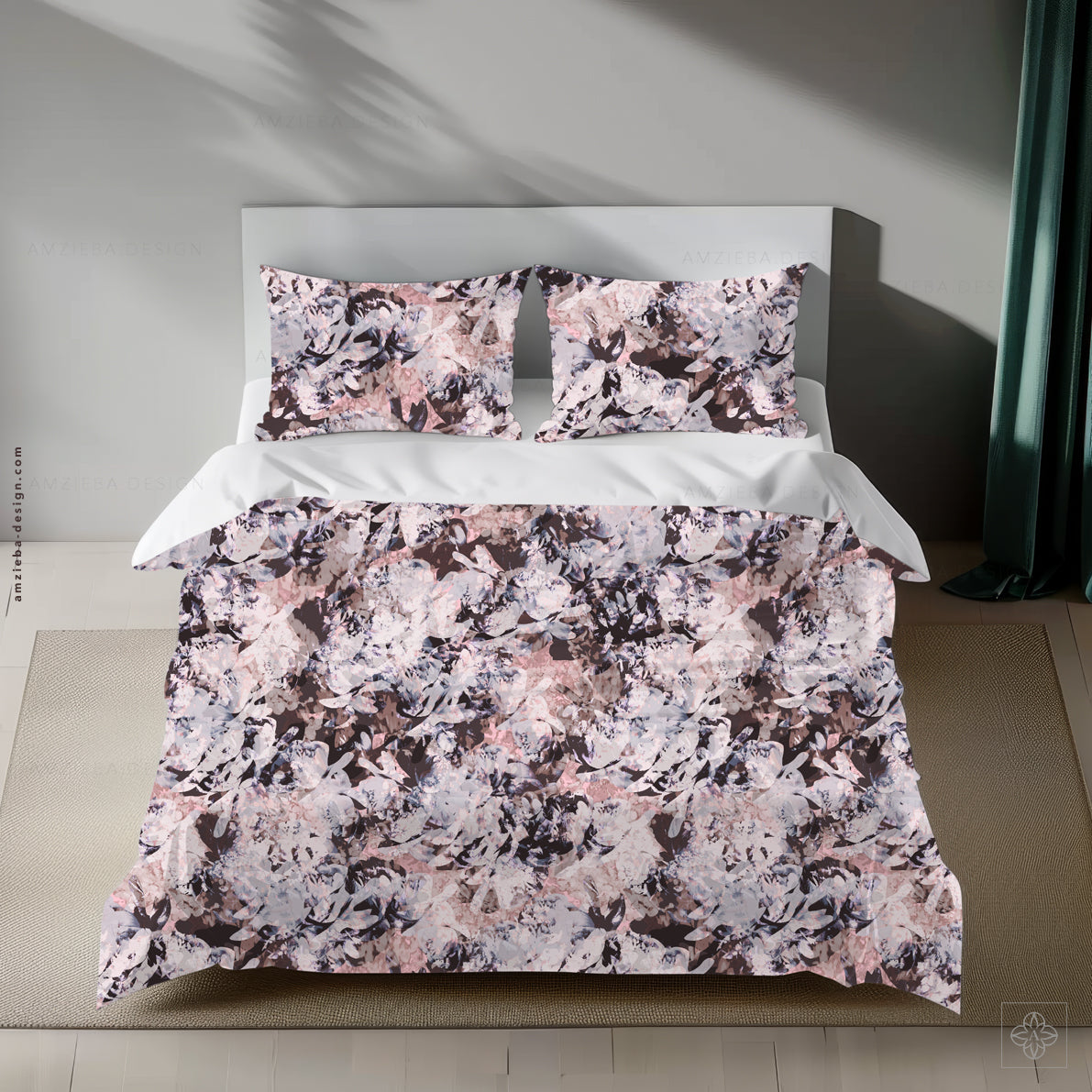 Peony Hortensia 290125A Seamless Pattern