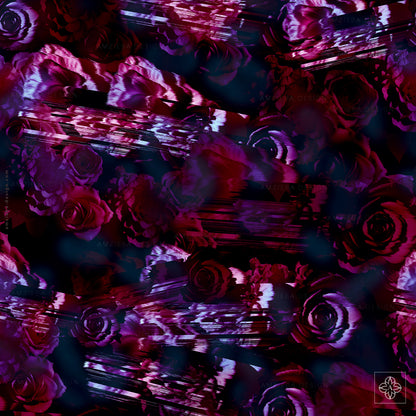 Roses Abstract 310125A Seamless Pattern