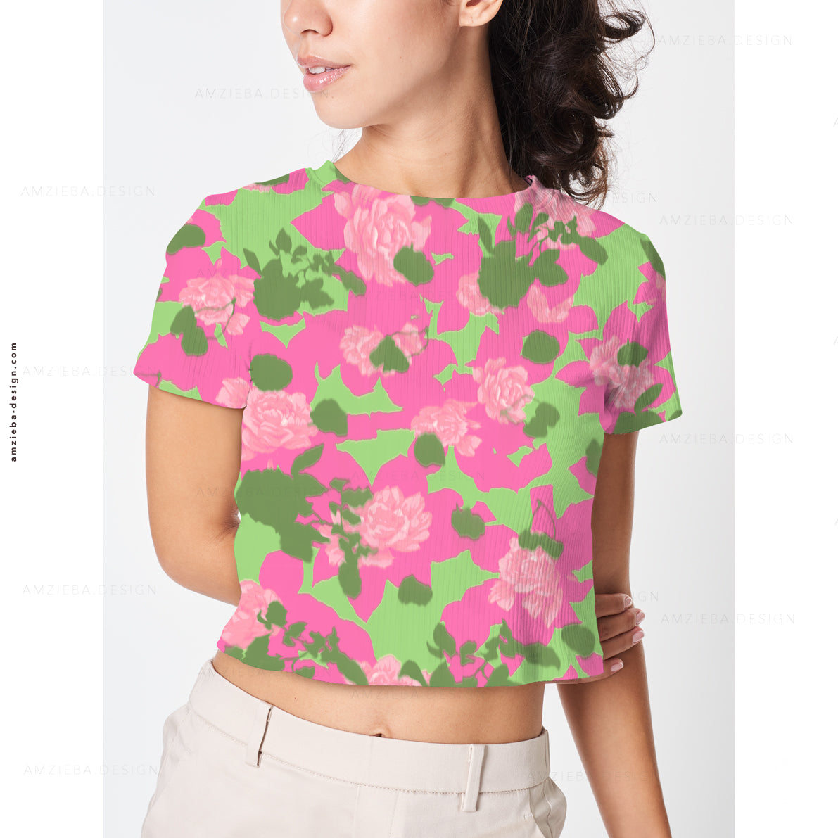 Roses and Fruits 290125v3A Seamless Pattern
