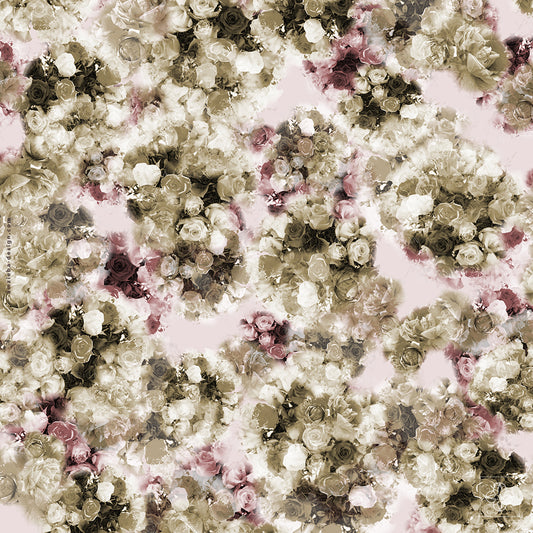 Roses Bouquets Pastel 040225A Seamless Pattern