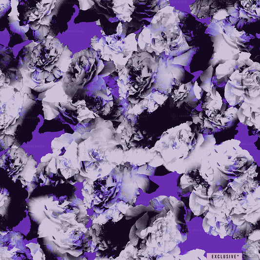 EXCLUSIVE Roses Dark 140225A Seamless Pattern