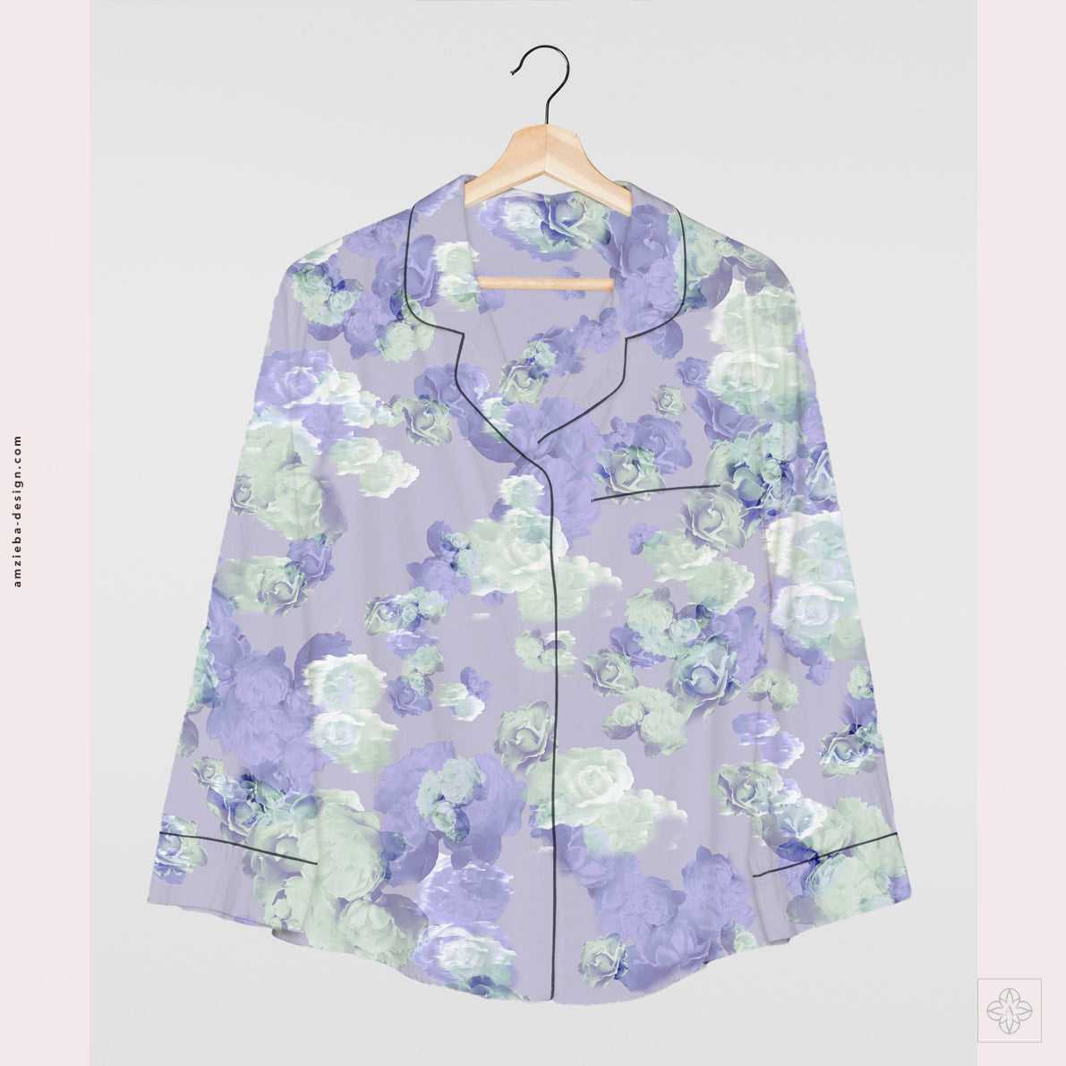 Roses Distorted 240125A Seamless Pattern