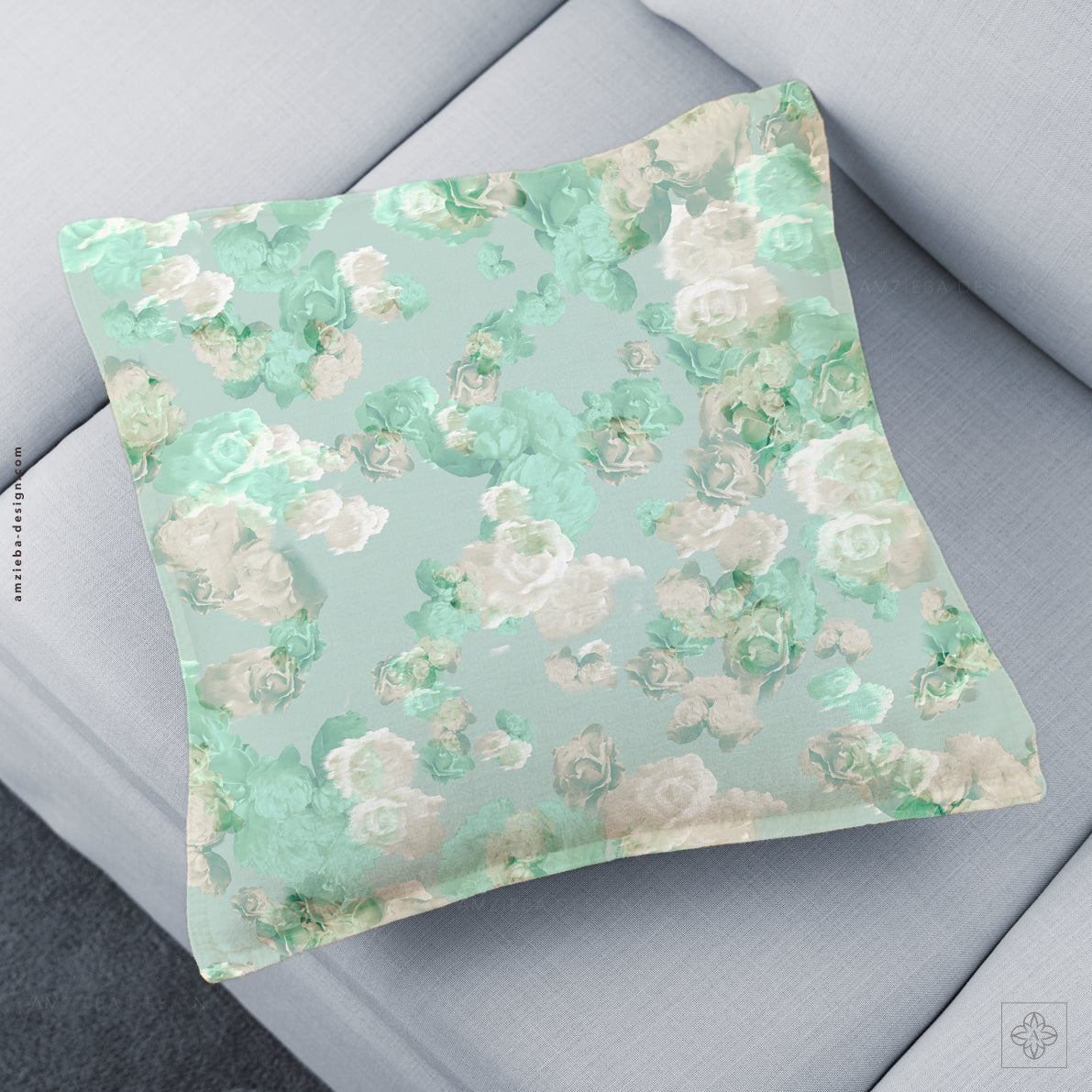 Roses Distorted 240125A Seamless Pattern