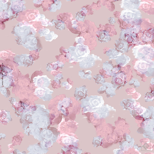 Roses Distorted 240125A Seamless Pattern
