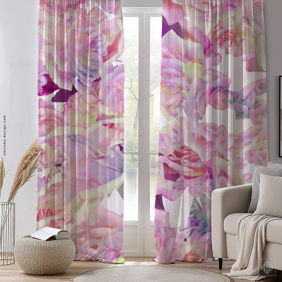 Roses Layered 280125A Seamless Pattern