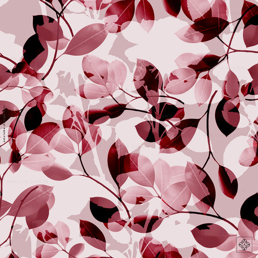 Roses Leaves 200125A Seamless Pattern