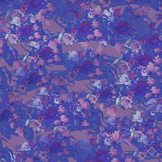 Small Flowers Distorted 310125A Seamless Pattern