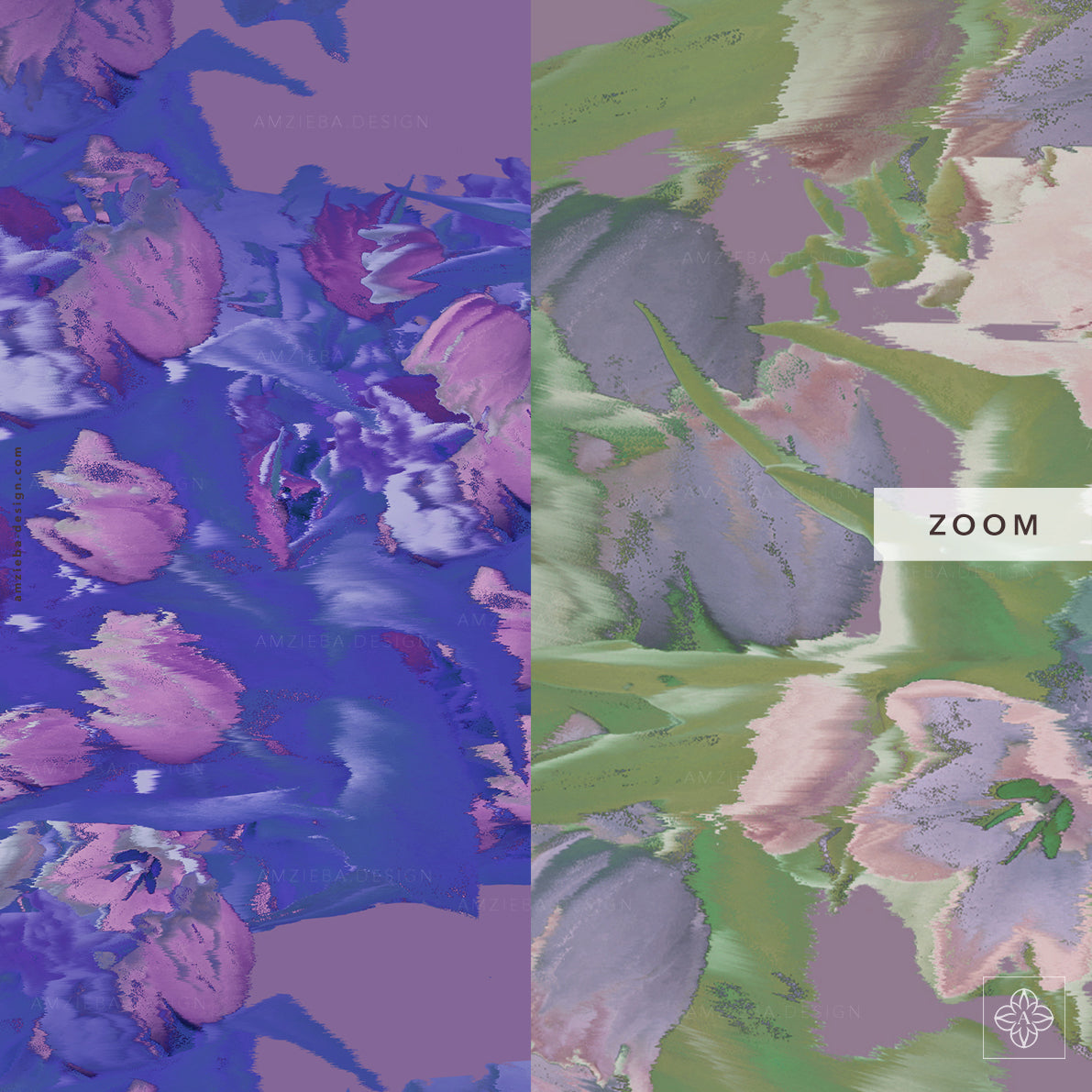 Small Flowers Distorted 310125A Seamless Pattern