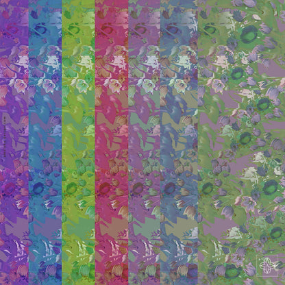 Small Flowers Distorted 310125A Seamless Pattern