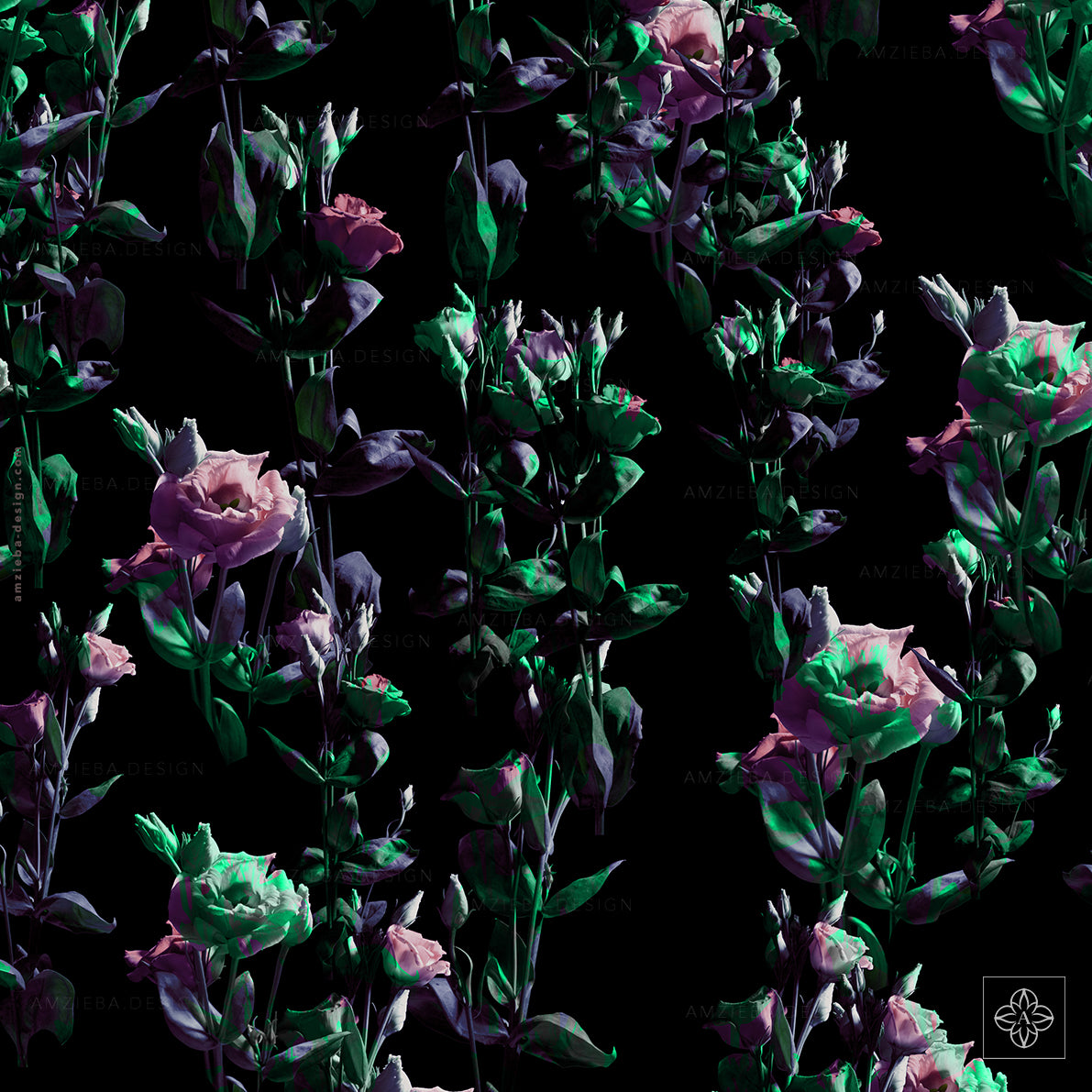 Spring Flowers 050225A Seamless Pattern