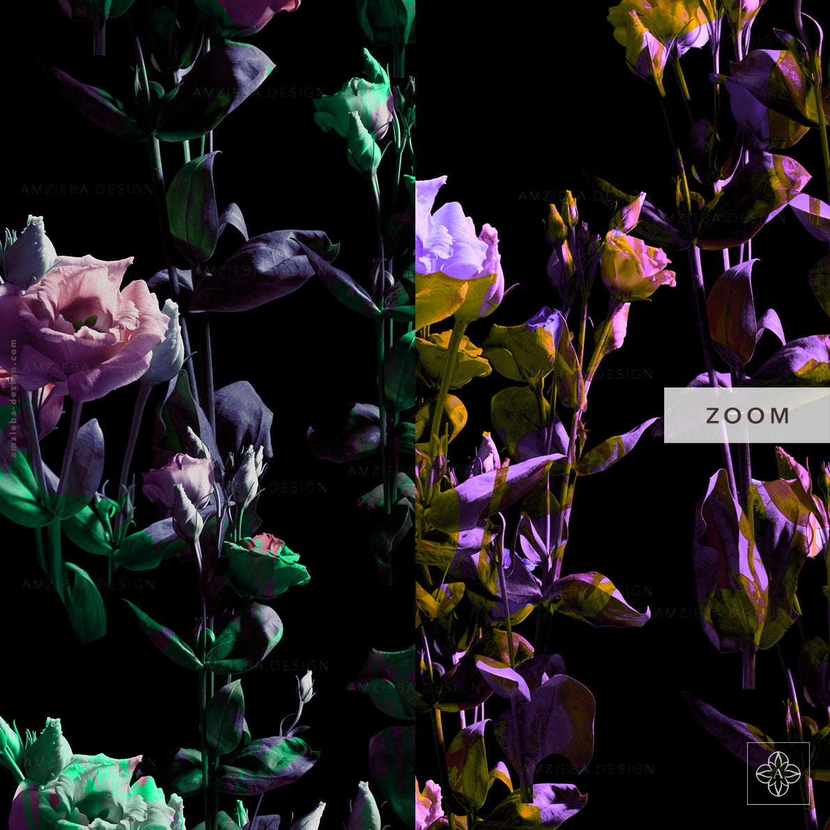 Spring Flowers 050225A Seamless Pattern